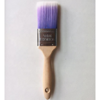 Synthetic Paint Brushes Colorful Flat Sash Paint Brushes